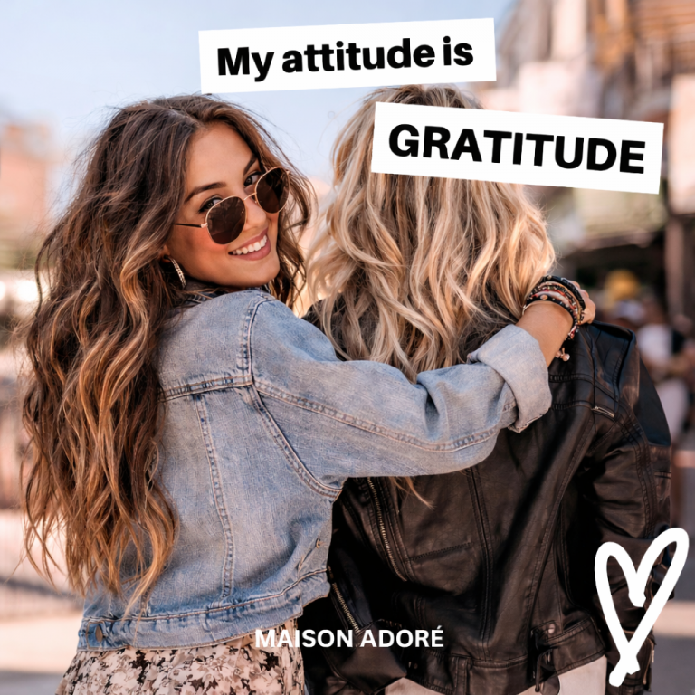 Grateful moments and joyful vibes